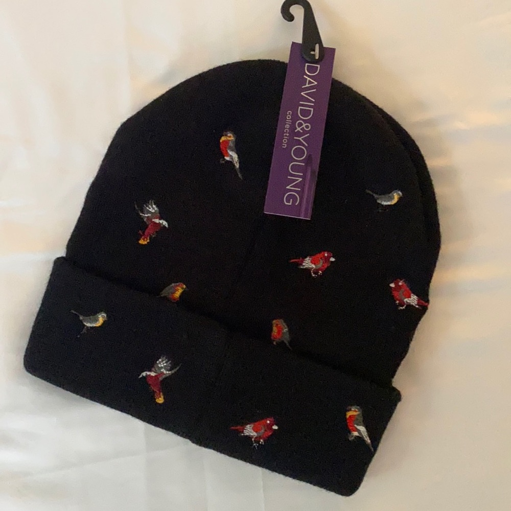 David & Young Black/ Nordstrom Knit Beanie